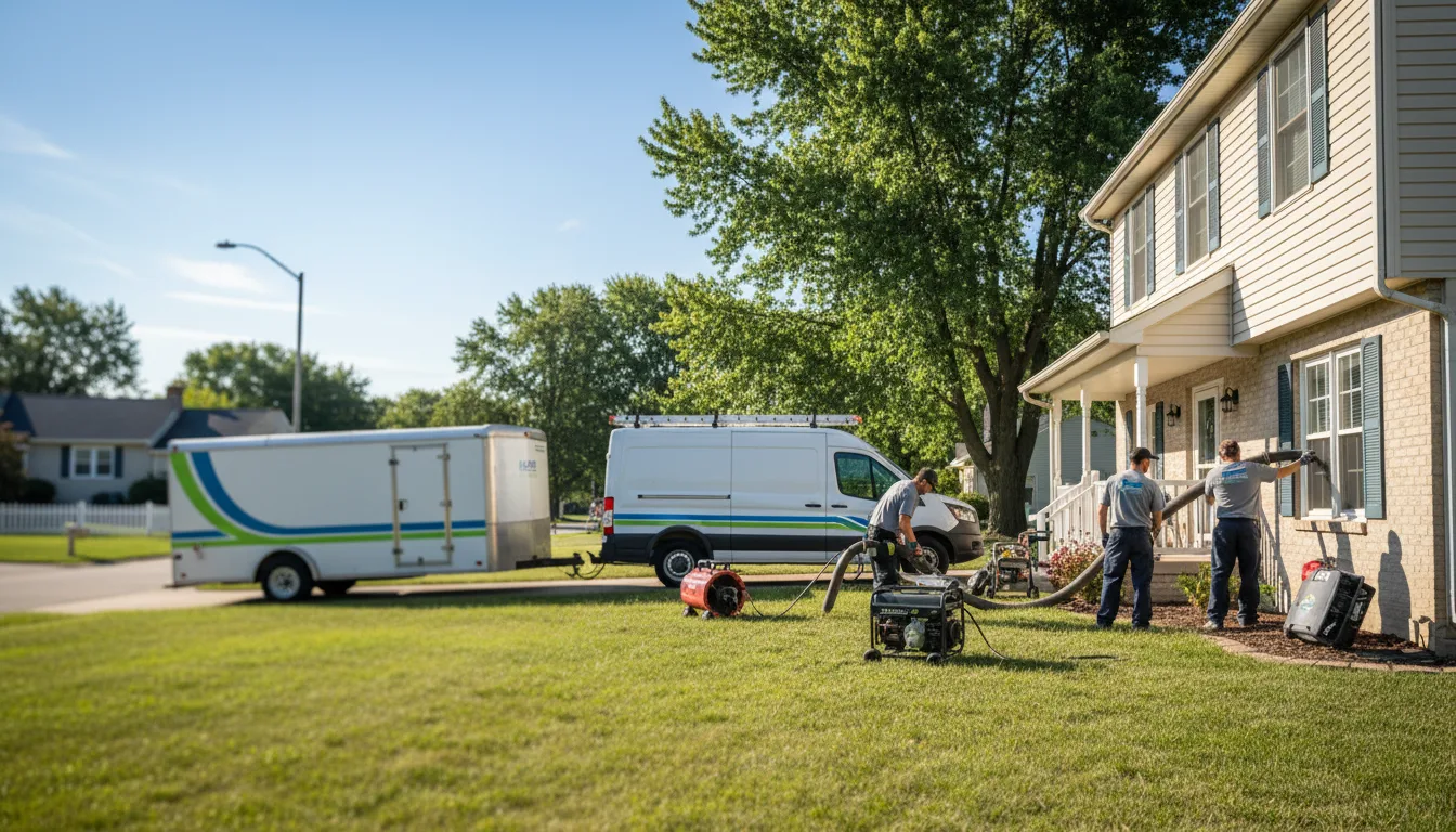 Flooded Basement Restoration And Cleanup With Repair in Maida, ND near me